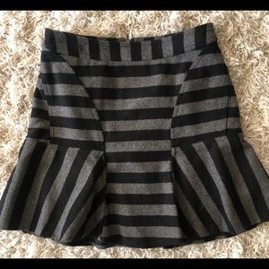 Black/Gray striped skirt!